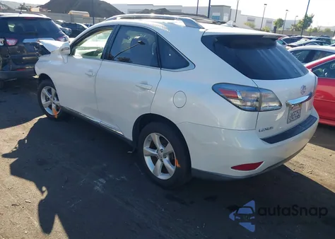 2010 Lexus Rx 350 z USA, uszkodzony, nr VIN 2T2ZK1BA3AC035194